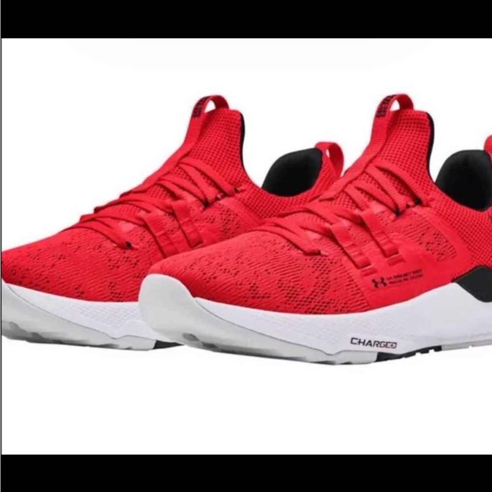 Under Armour Red - Project Rock Sneakers